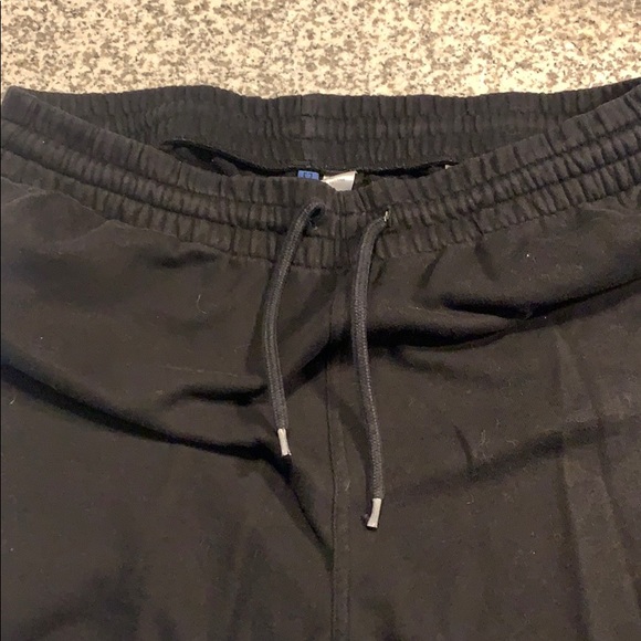 Black Jogger Shorts - Picture 2 of 3